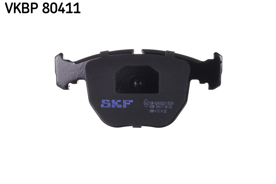 Kit pastiglie freno, Freno a disco - VKBP 80411 SKF